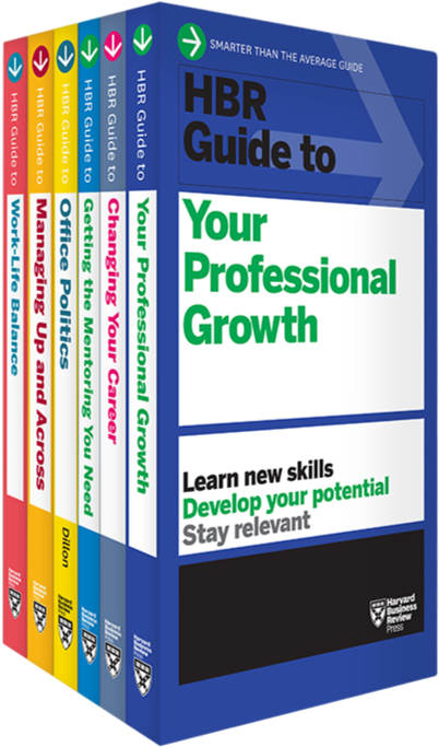 HBR Guides to Managing Your Career Collection (6 Books)