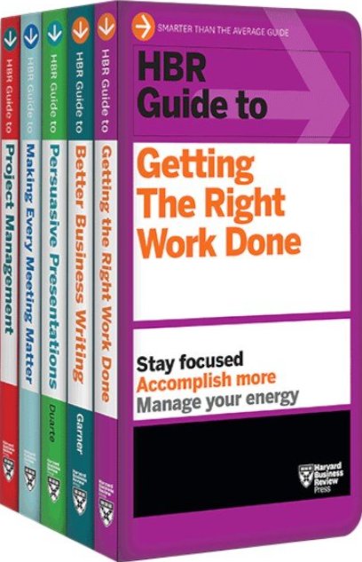 HBR Guides to Being an Effective Manager Collection (5 Books)