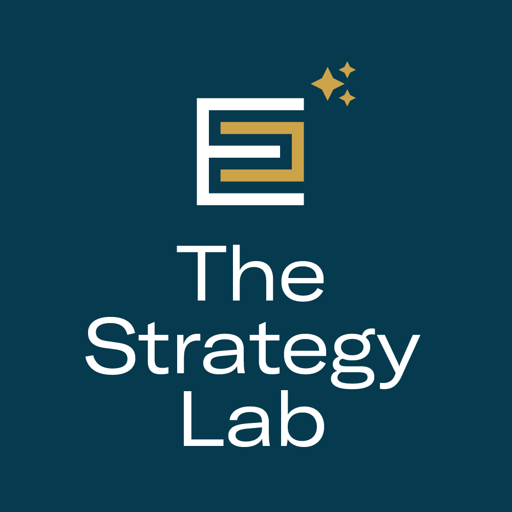 HBE Executive logo and copy, “The Strategy Lab”.