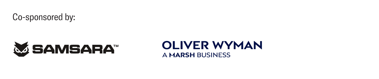 Co-sponsored by: Samsara, Oliver Wyman