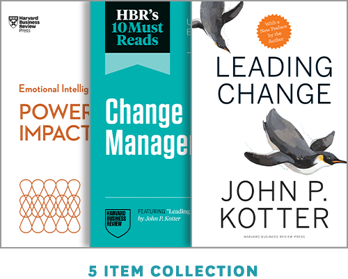 The Change Management Collection: Lead a Successful Change Initiative Inside Your Organization