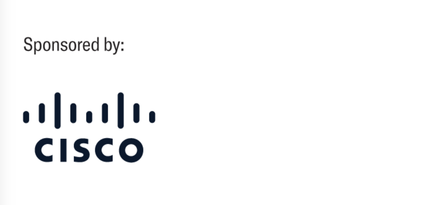 Sponsored by Cisco
