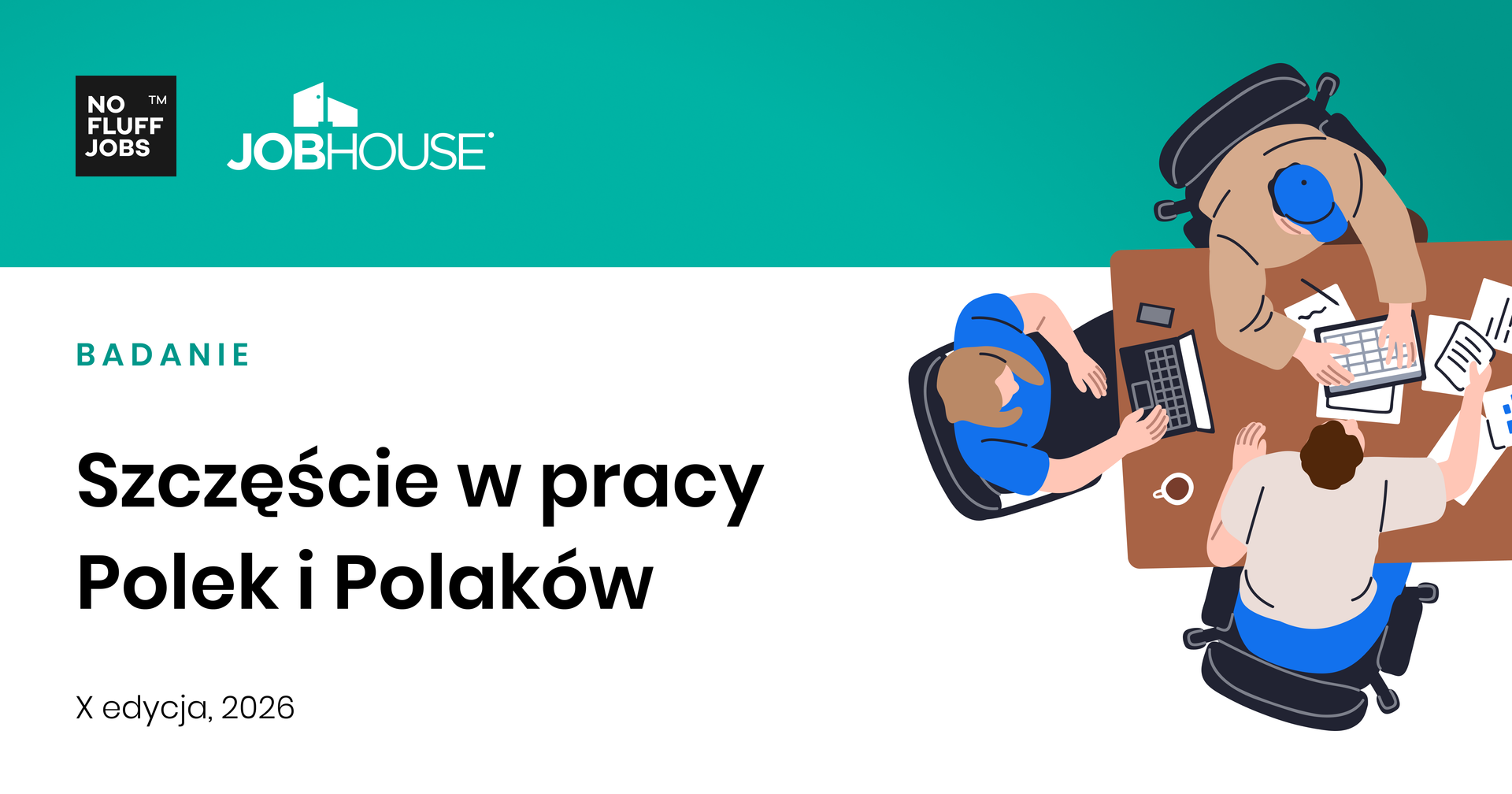 Badanie Szczęście w pracy Polek i Polaków