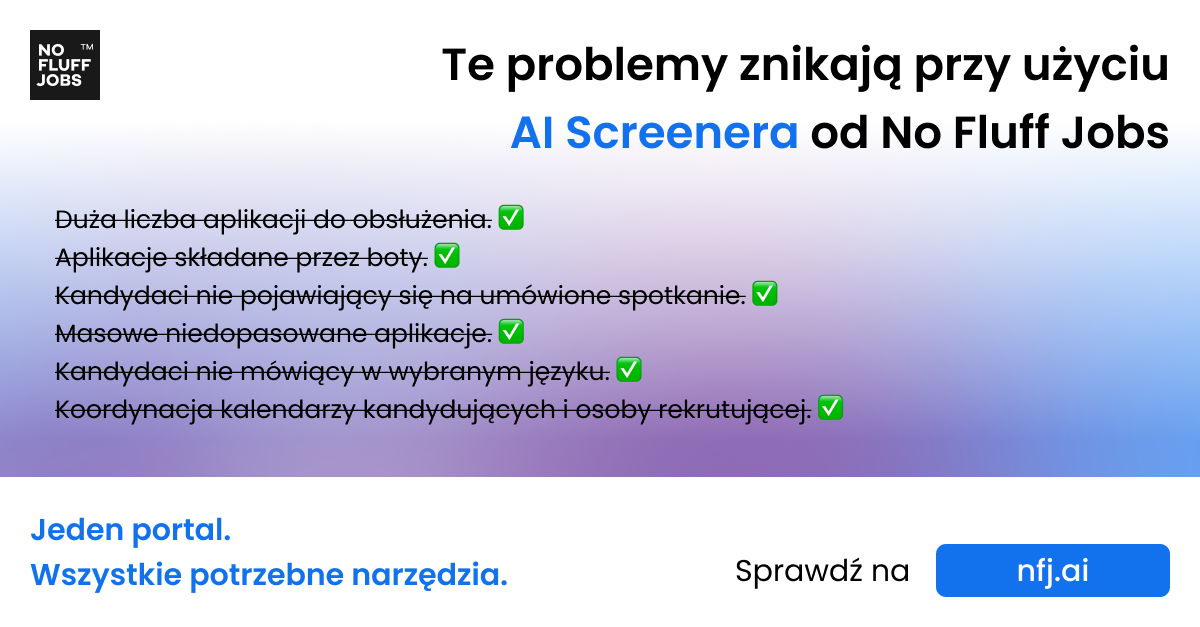 Rozmowy screeningowe w Twoim imieniu