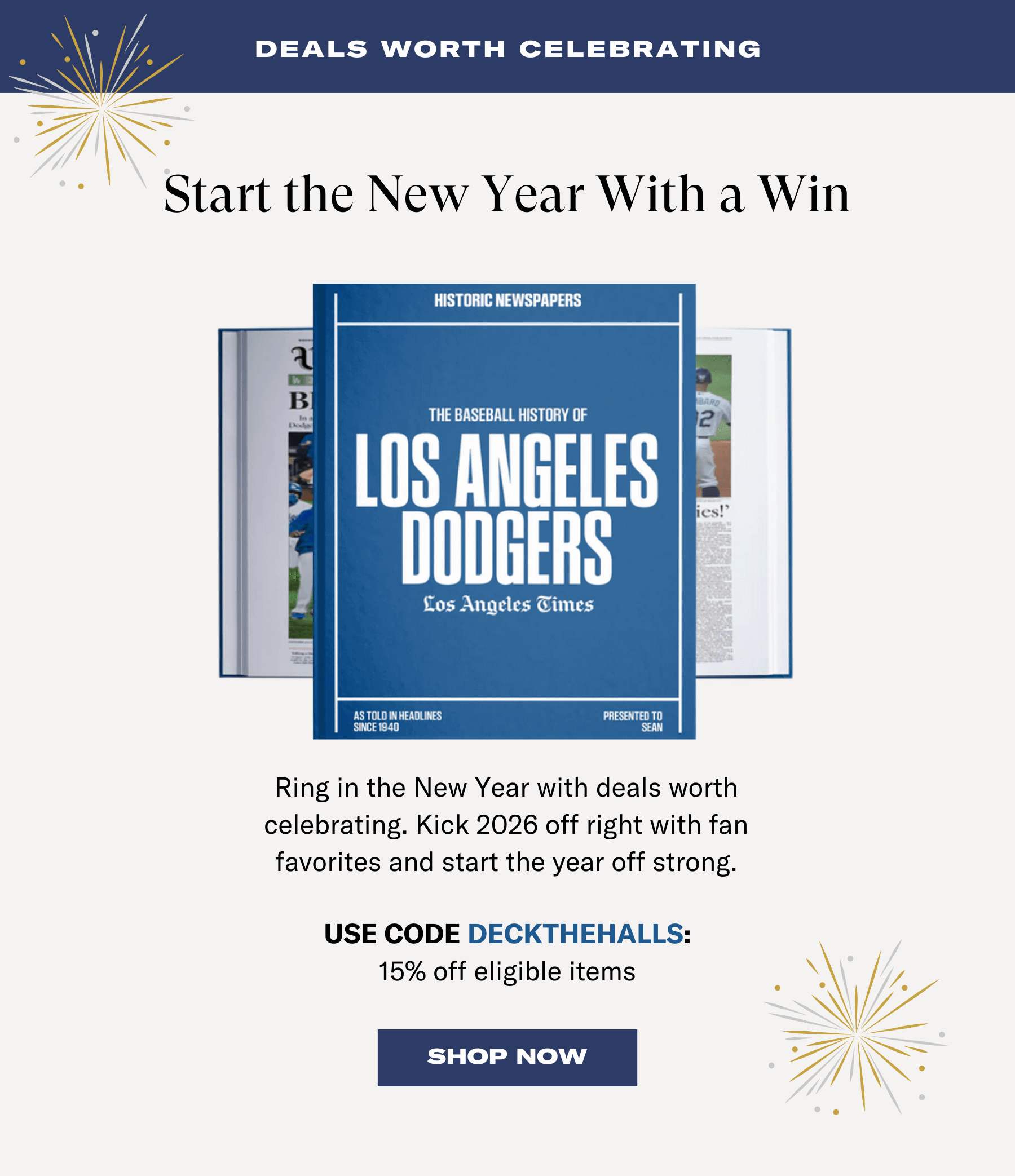 DEALS WORTH CELEBRATING | Start the New Year With a Win