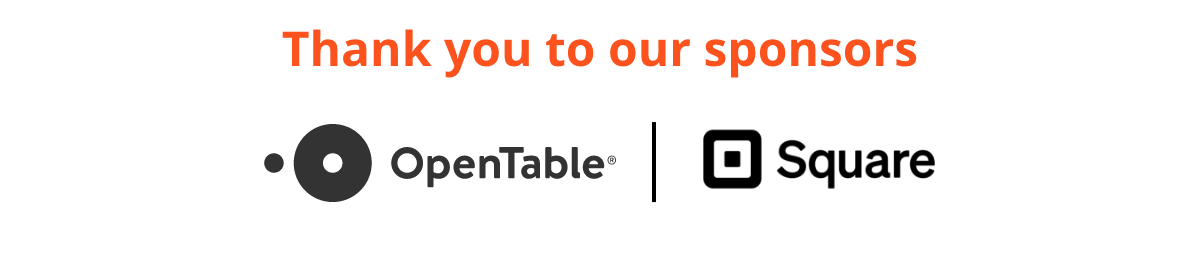 Thank you to our sponsors - OpenTable | Square Thank you to our sponsors - OpenTable | Square