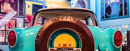 The 1961 AMC Metropolitan was the first car in store founder Jimmy Valentine's personal collection.
