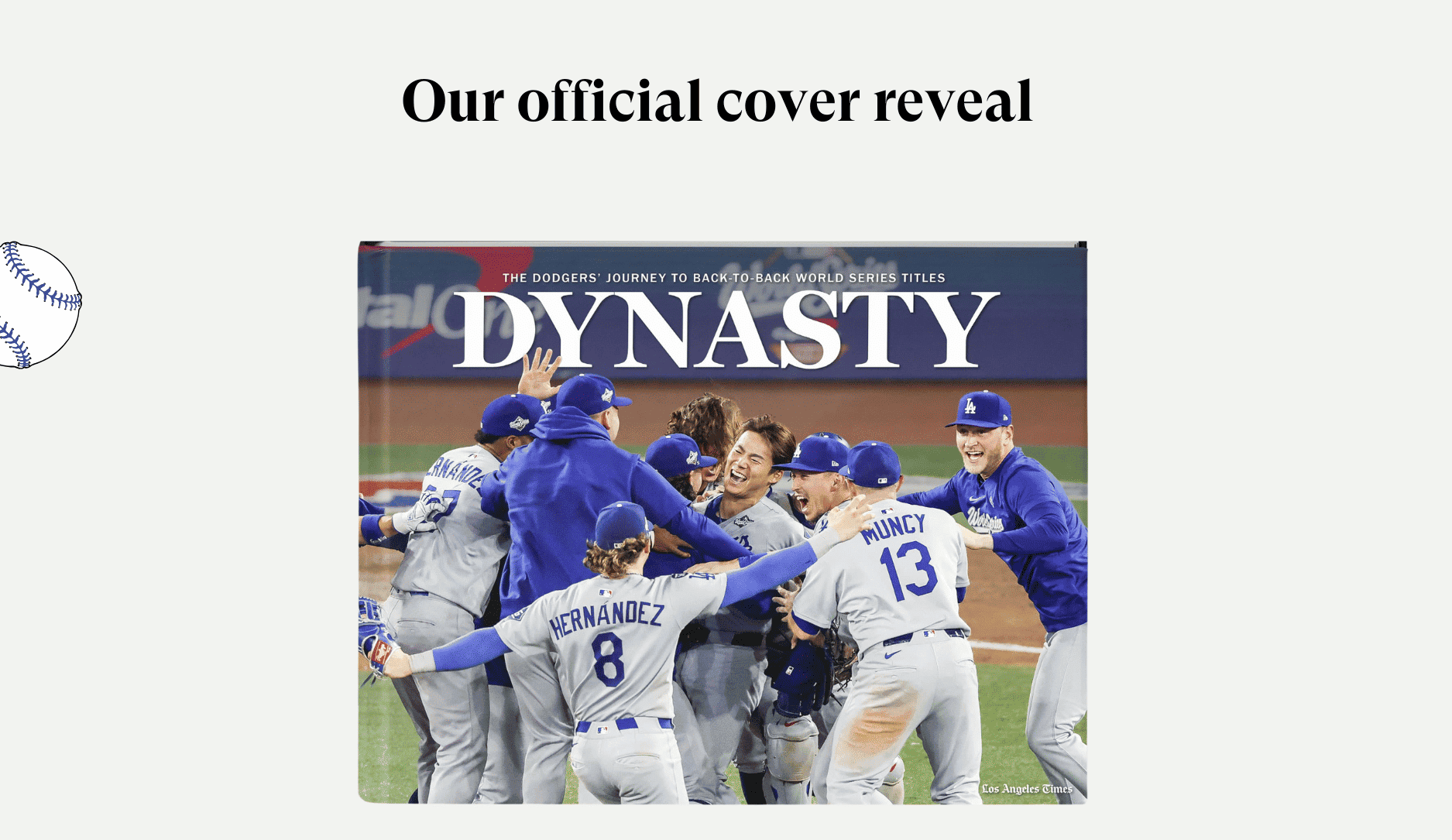 Our official cover reveal Our official cover reveal