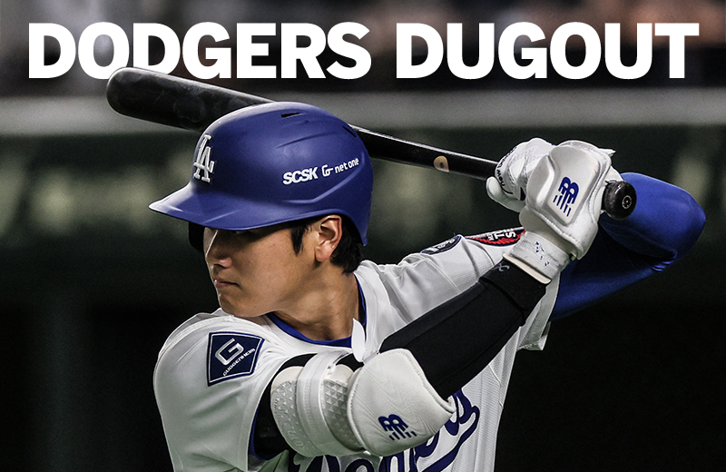Dodgers Dugout - Shohei Ohtani