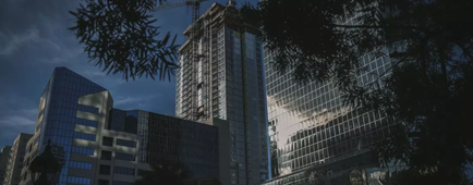View of An apartment building is under construction in downtown San Diego on Jan. 16, 2026. View of An apartment building is under construction in downtown San Diego on Jan. 16, 2026.