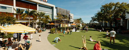 Families enjoy the lawn at The Point in El Segundo, CA on Sunday, February 22, 2025. Families enjoy the lawn at The Point in El Segundo, CA on Sunday, February 22, 2025.