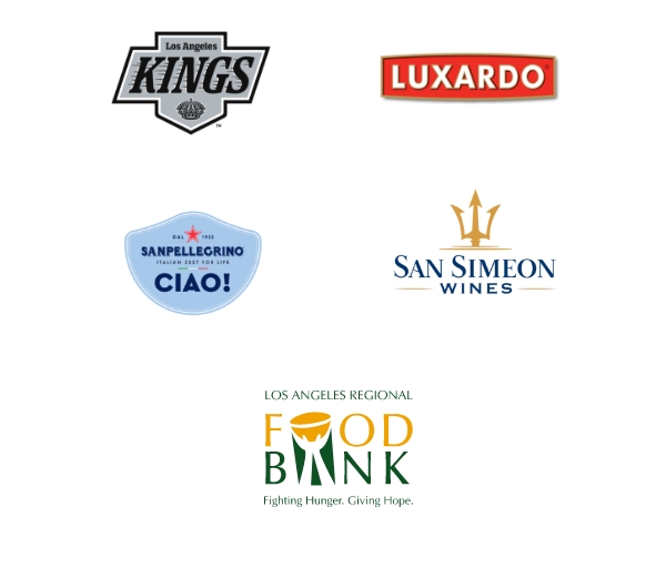 Los Angeles Kings | Luxardo | Sanpellegrino | San Simeon Wines | Los Angeles Regional Food Bank