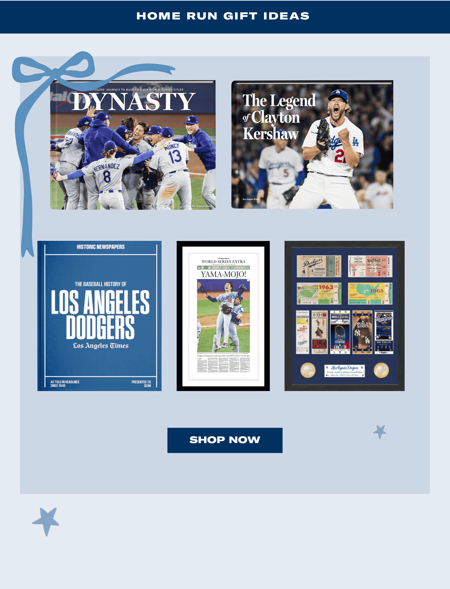 HOME RUN GIFT IDEAS - SHOP NOW