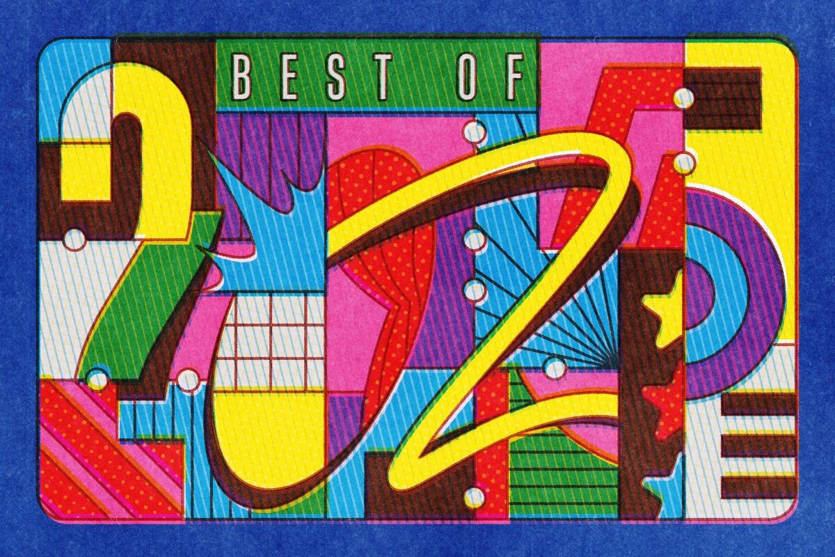 Best of 2025 Entertainment graphic art Best of 2025 Entertainment graphic art