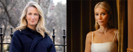 Belle Burden, left, and Gwyneth Paltrow Belle Burden, left, and Gwyneth Paltrow