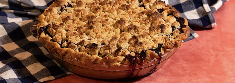 Baked pie image