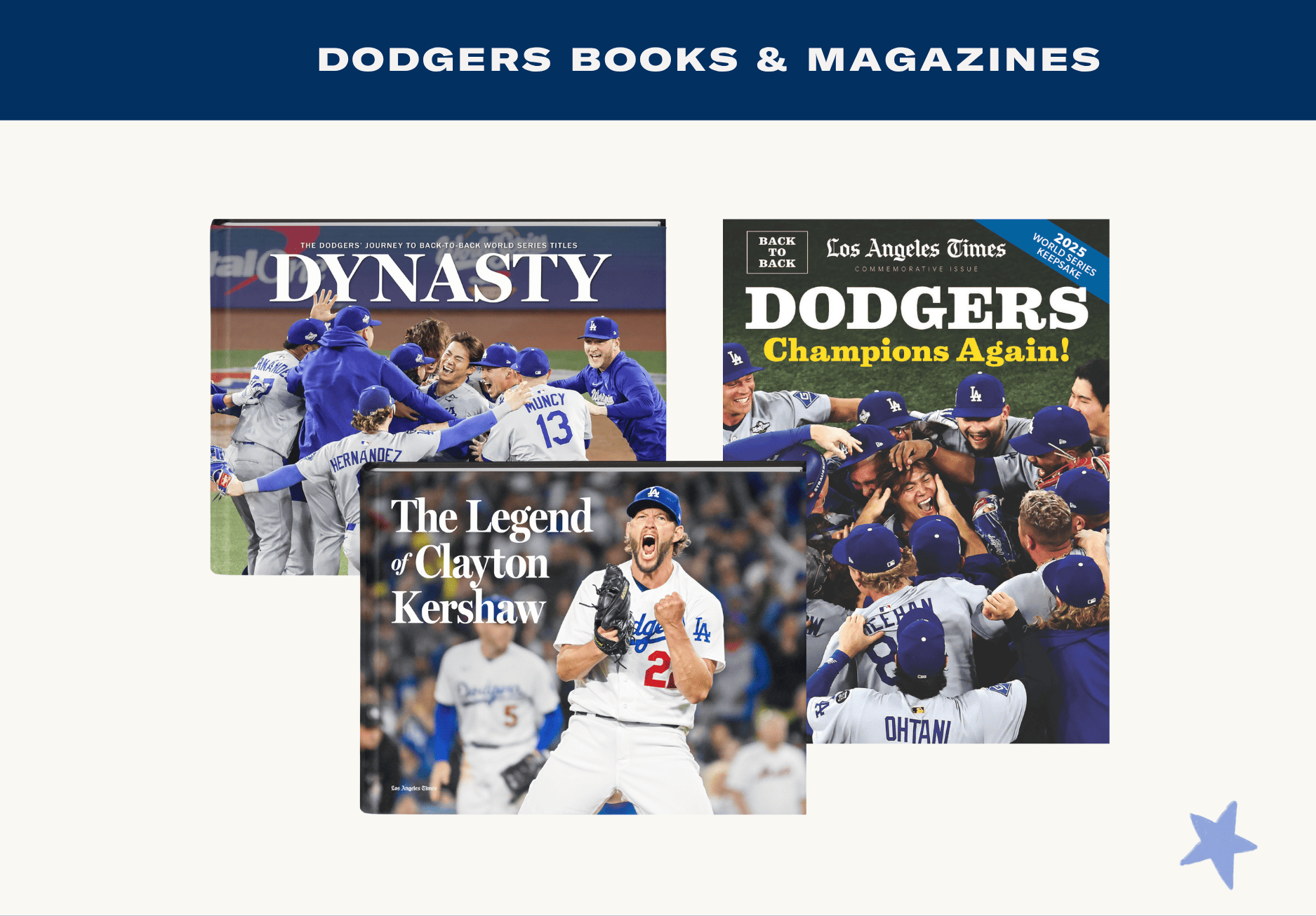 DODGERS BOOKS & MAGAZINE