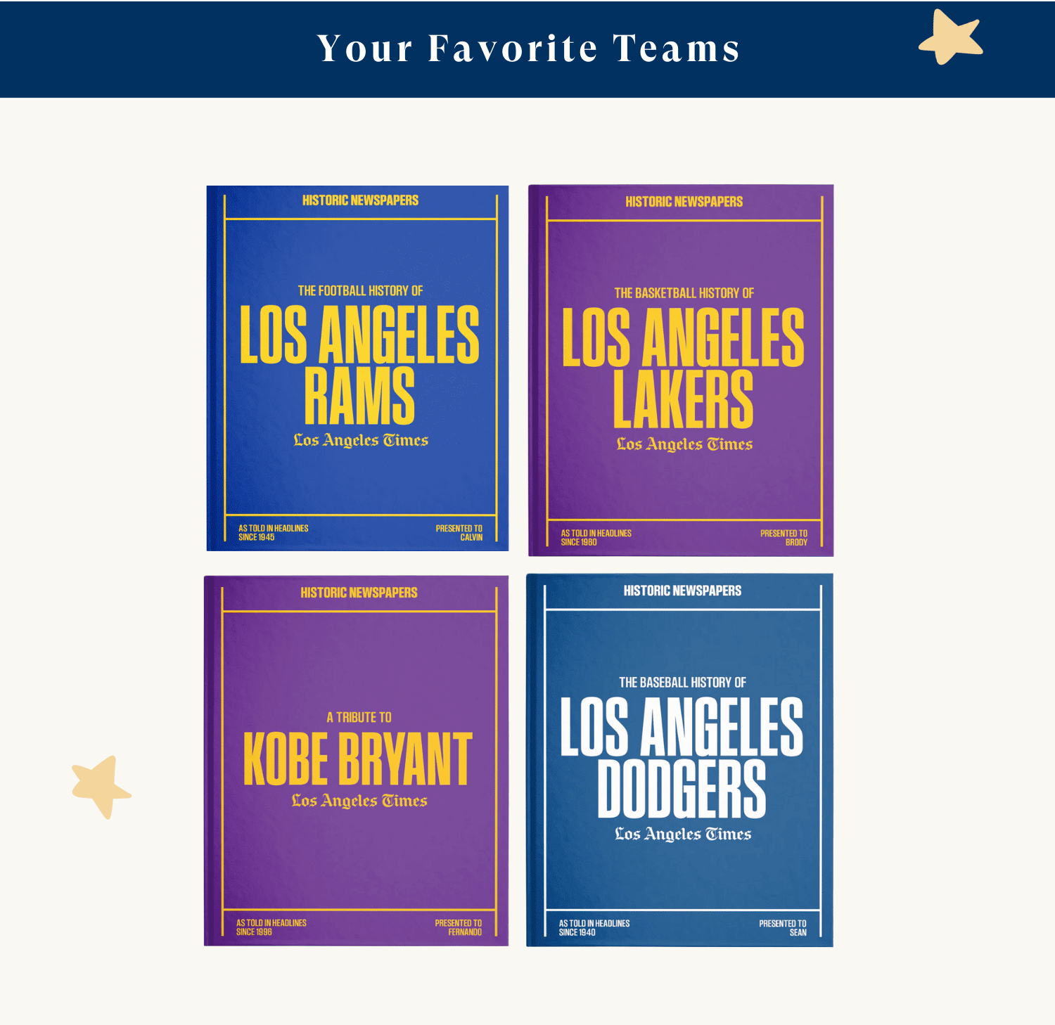 Your Favorite Teams