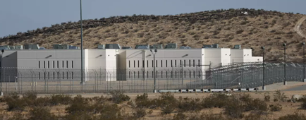 The CoreCivic, Inc. California City Immigration Processing Center stands in the Kern County.