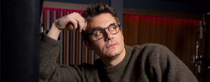 John Mayer inside Studio C at Chaplin Studios in December. John Mayer inside Studio C at Chaplin Studios in December.