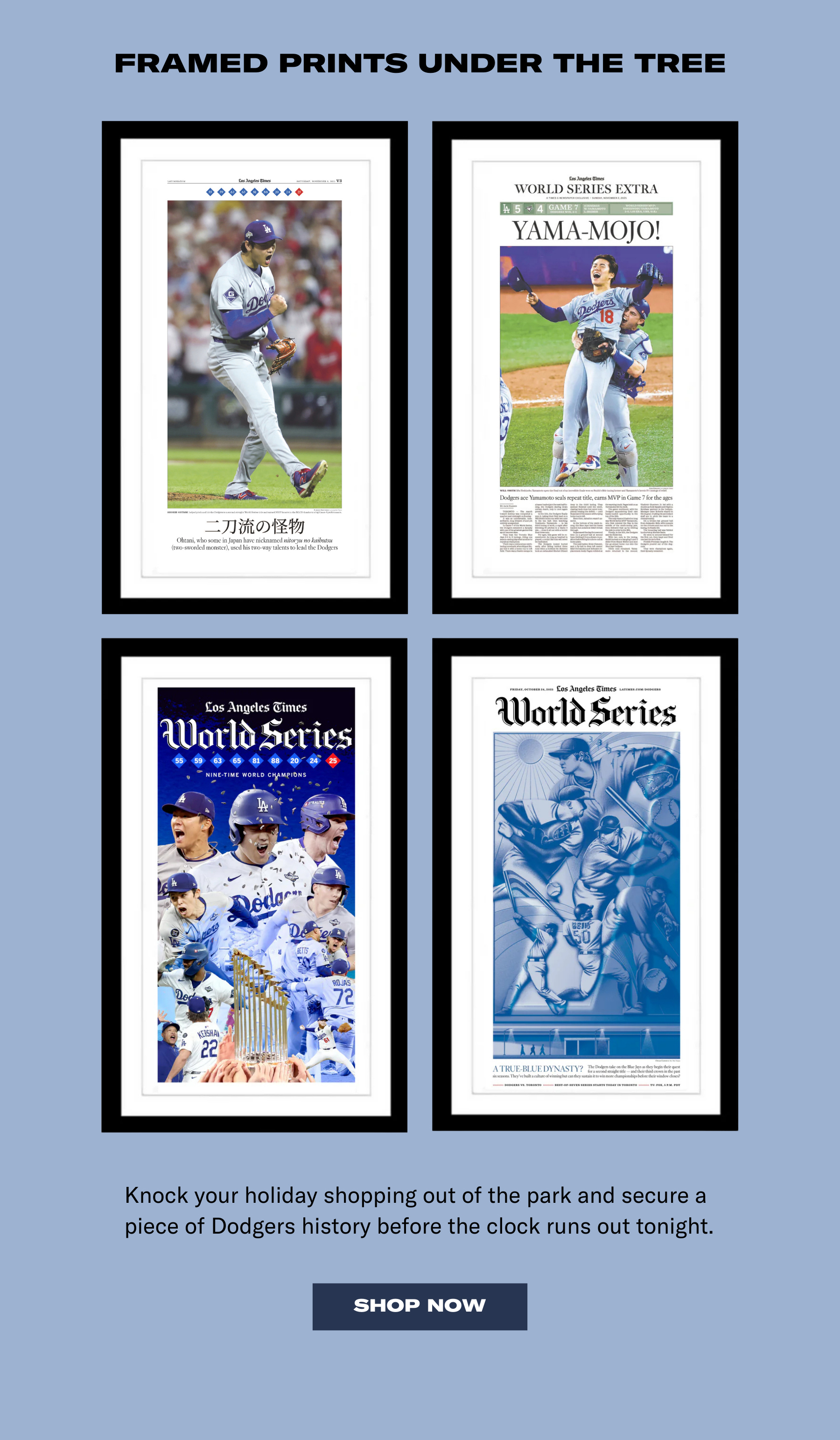 FRAMED PRINTS UNDER THE TREE FRAMED PRINTS UNDER THE TREE