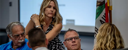 Temecula Valley Unified School District board members in July 2023