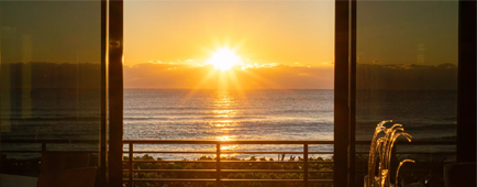 Sunrise at McMackin's beach on Billionaire Row in Manalapan