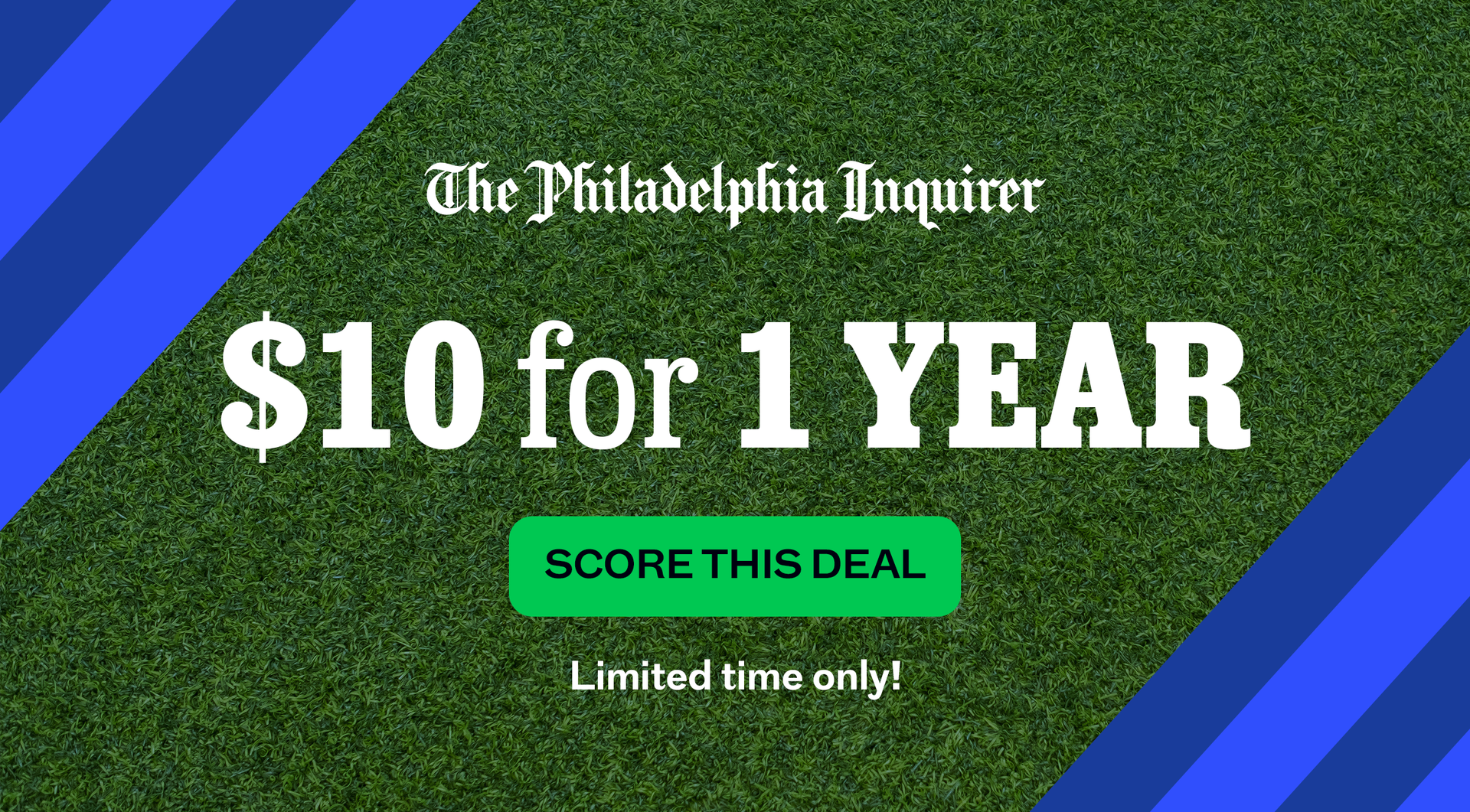 The Philadelphia Inquirer: $10 for 1 year