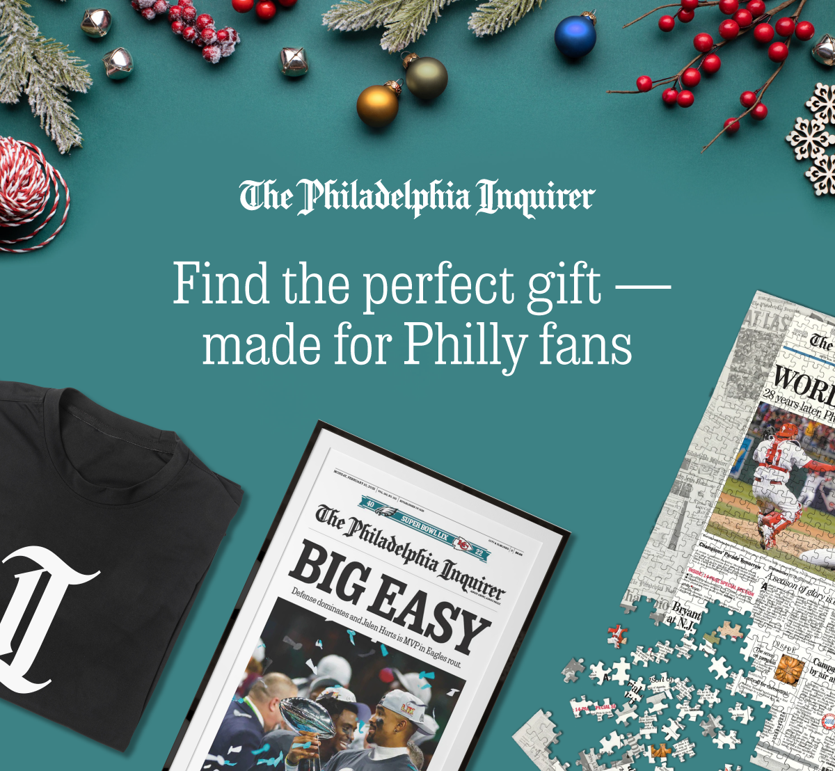 The Philadelphia Inquirer: Find the perfect gift  —  made for Philly fans.