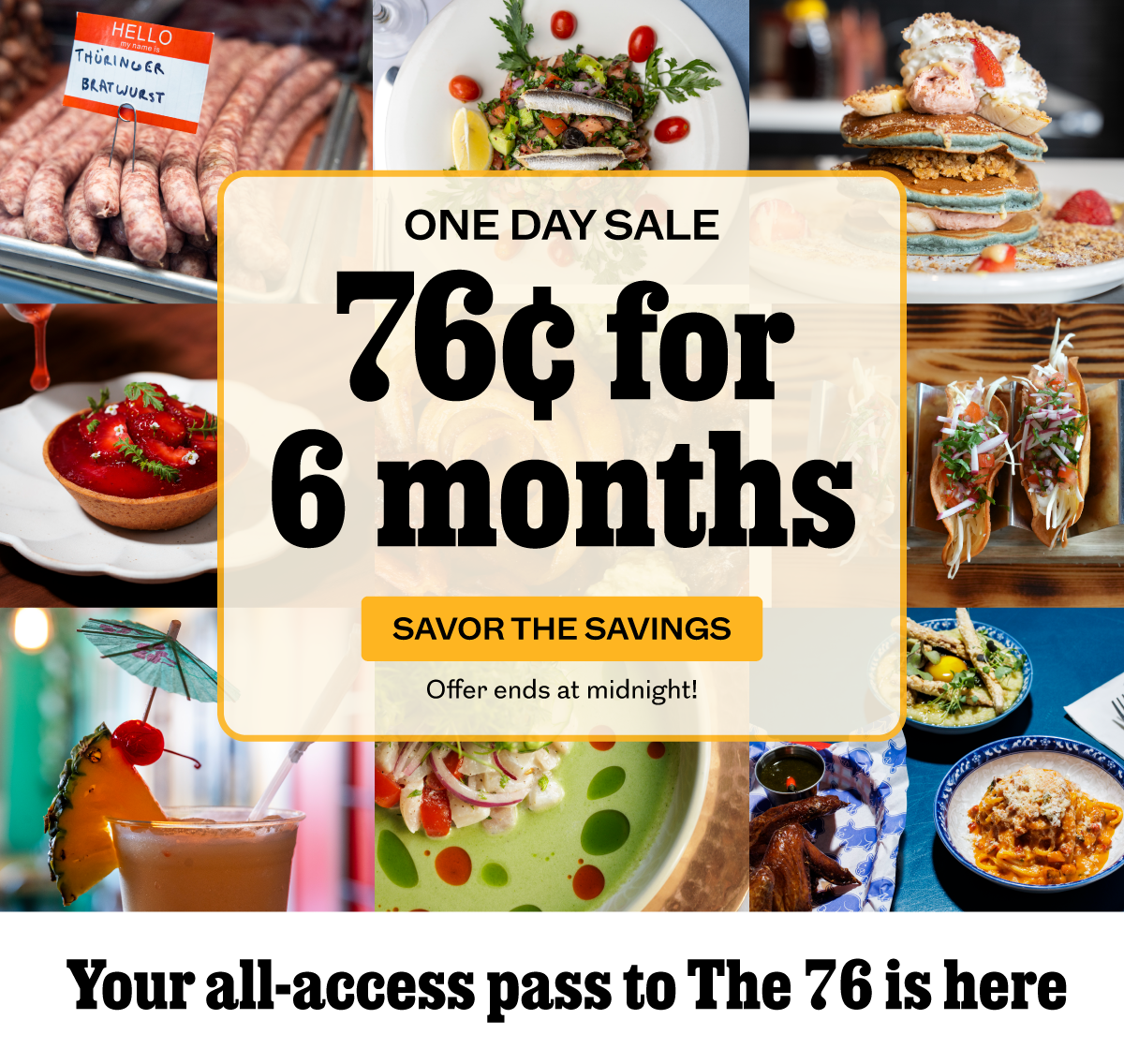 The Philadelphia Inquirer: One Day Sale: 76¢ for 6 months!