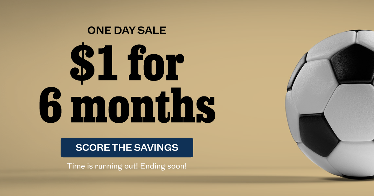The Philadelphia Inquirer: One Day Sale: $1 for 6 months!