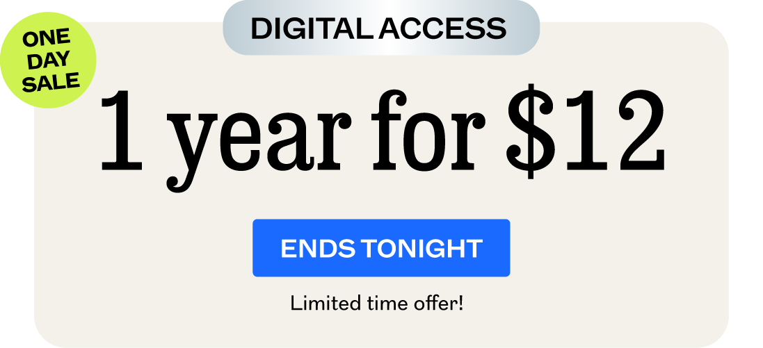 The Philadelphia Inquirer: 1 year for $12